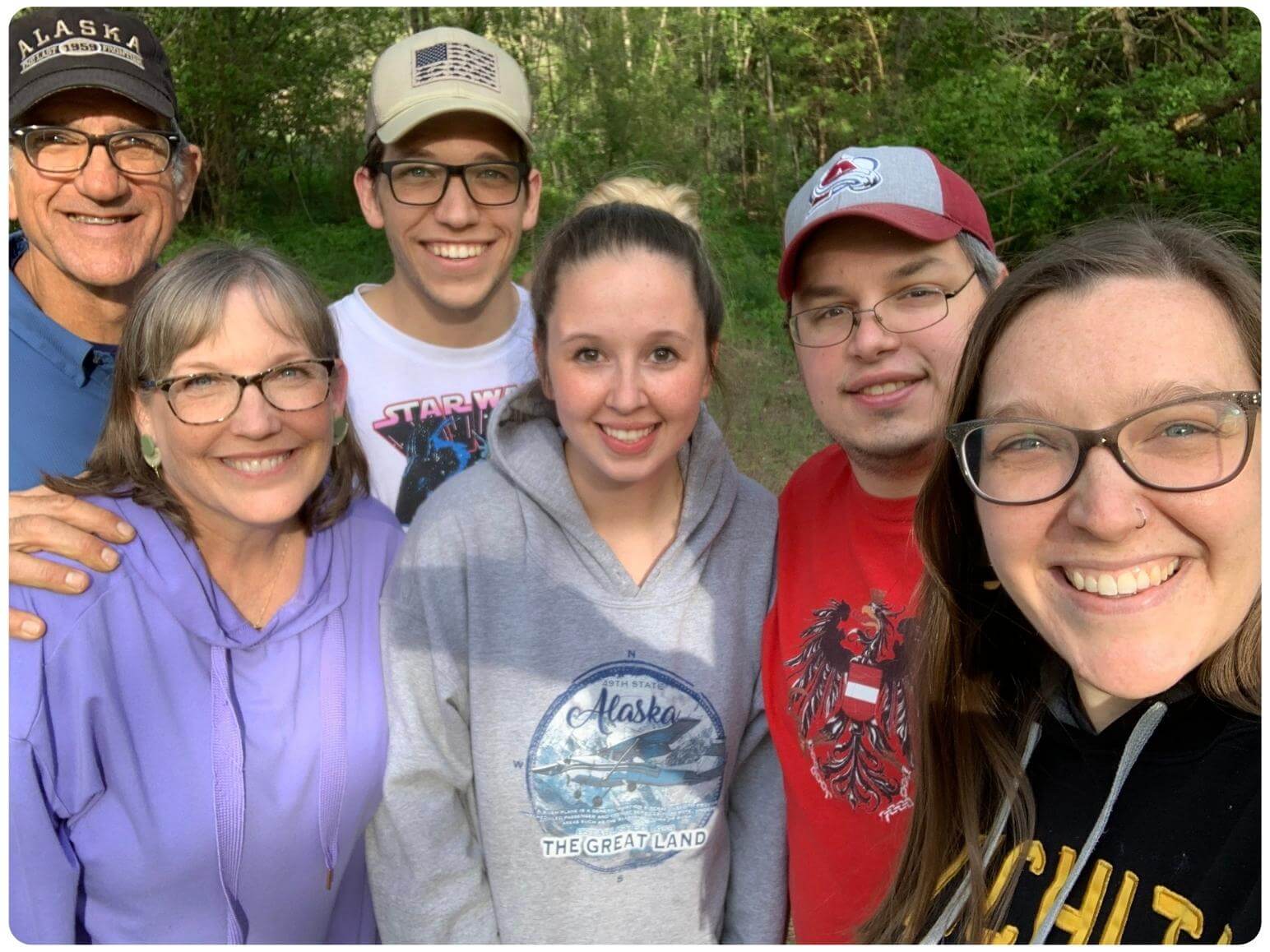 Rounded Family Pic Mother's Day 2020